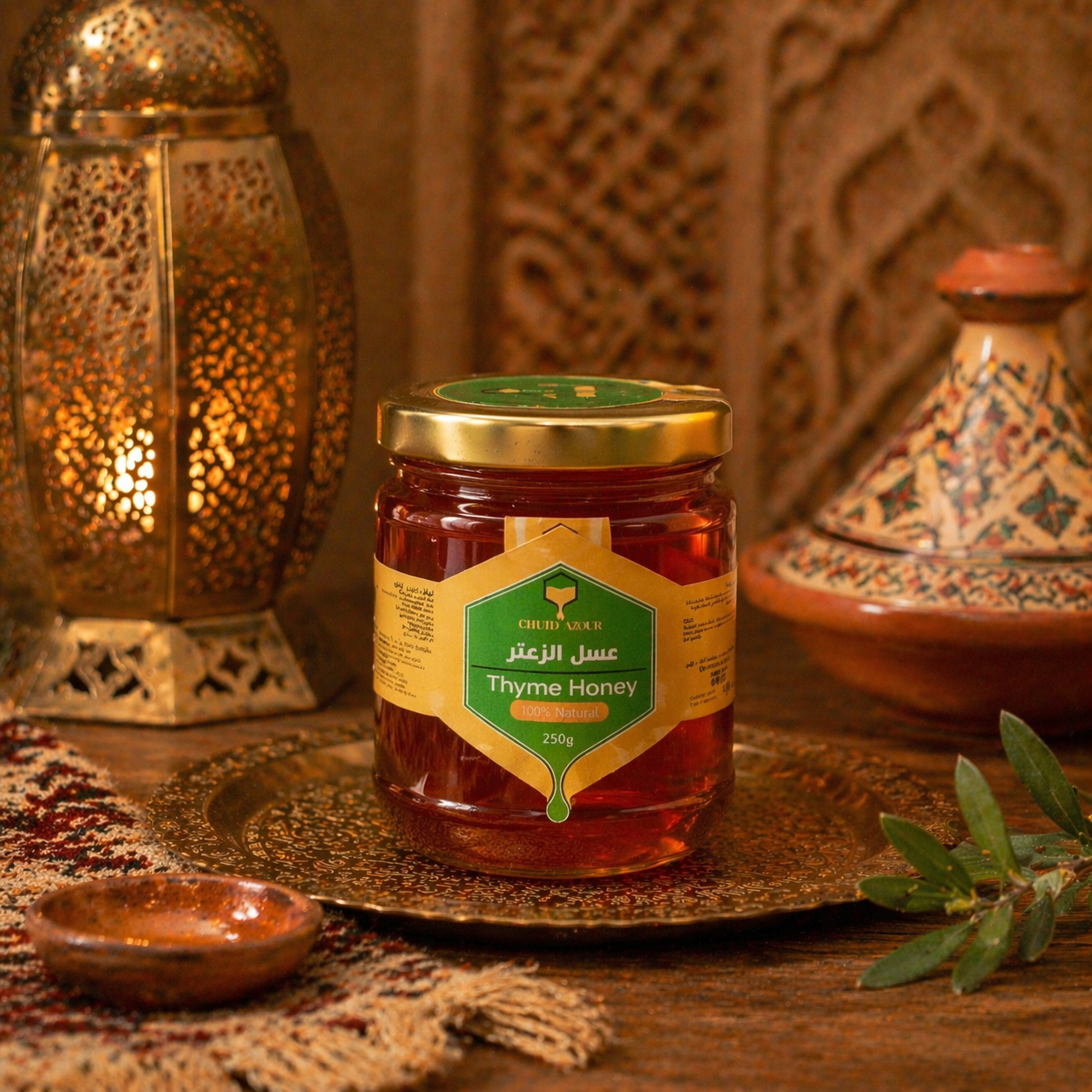 Miel de Thym Artisanal du Maroc – 250g